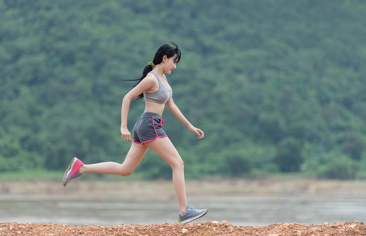 A person running a marathon.