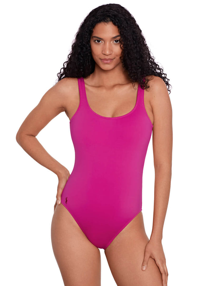 Polo Ralph Lauren Martinique One Piece In Hot Pink – Sandpipers