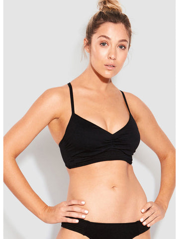 Seafolly SF Collective DD Scoop Neck Halter in Black – Sandpipers