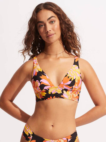 Seafolly High Tide Longline Slide Tri Bikini Top – Melmira Bra