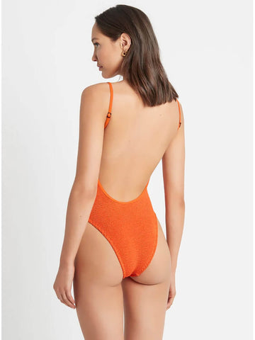 Monokini one-piece swimsuit with tie Elma