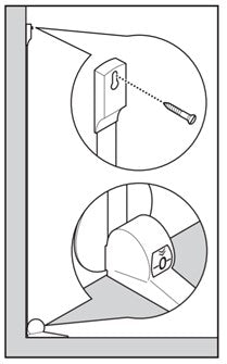 how to install a wall height meter