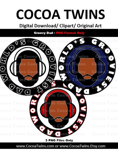 Download Digital Download - Groovy Dad - SVG Layered File and PNG ...