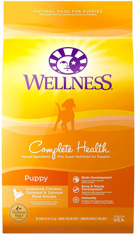 wellness complete health natural dry puppy food