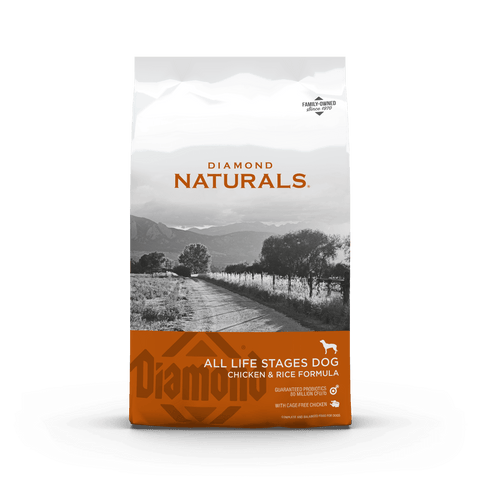 Picture of DIAMOND NATURALS ALL LIFE STAGES DOG CHICKEN & RICE FORMULA