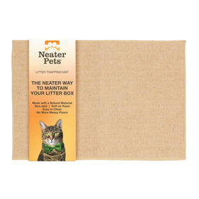 Paw Print Pet Feeding Litter Mat - GEEKYGET