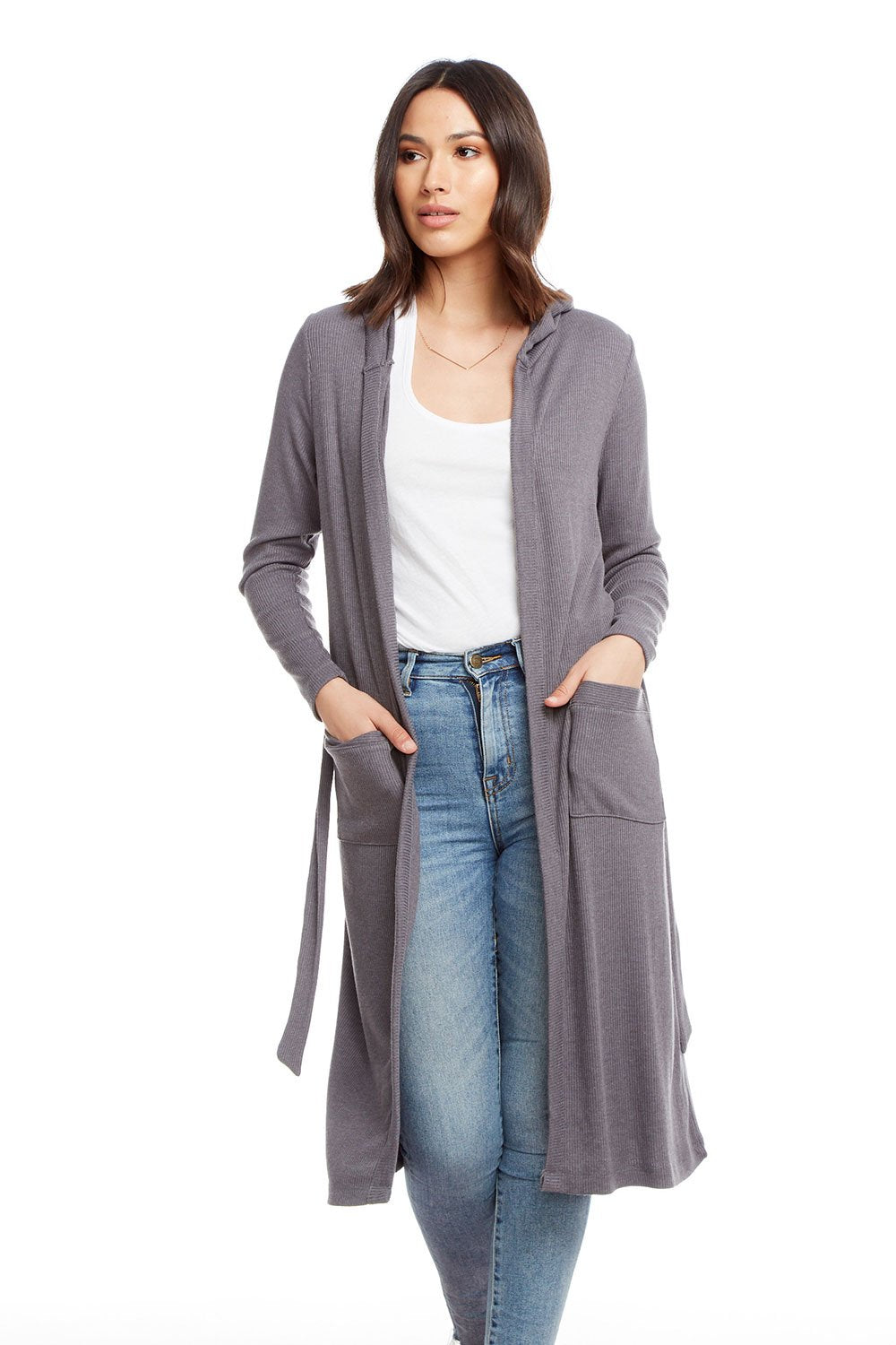 long hooded duster