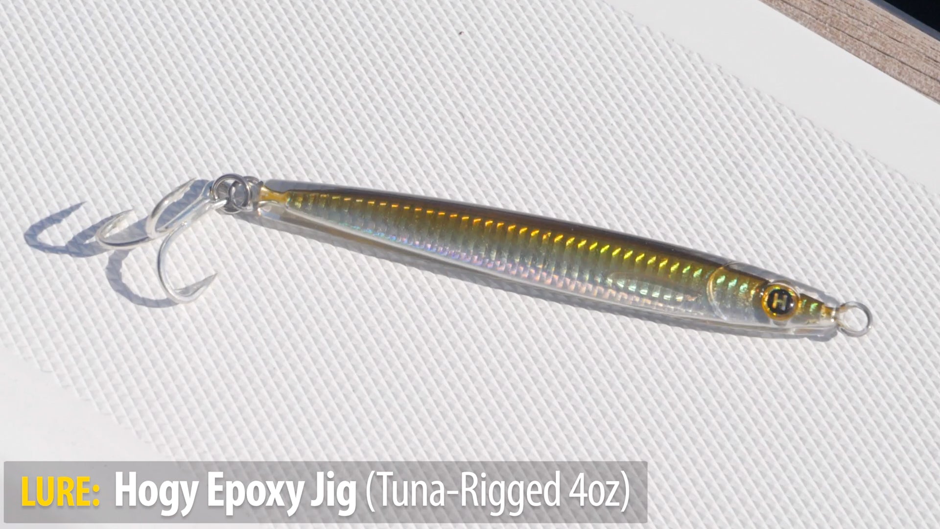 Hogy 4oz Tuna Harness Jig Bubble