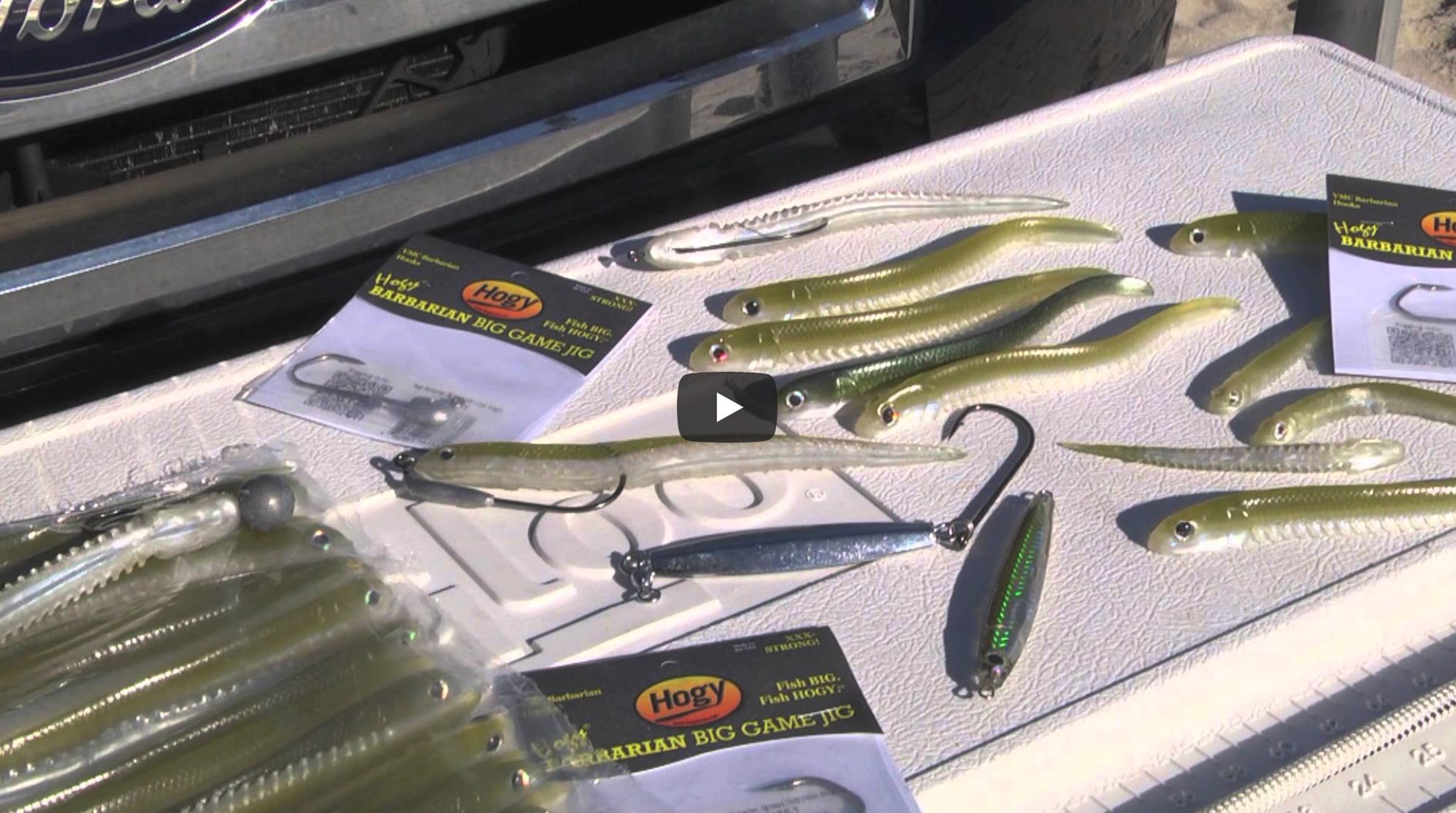 Video: Surfcasting for Stripers with Hogy Sand Eels – Hogy Lure
