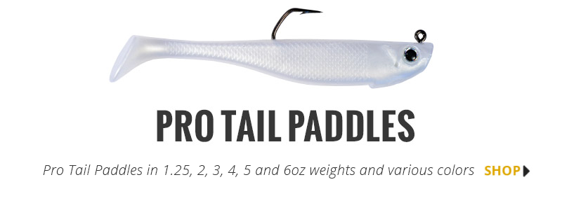  Hogy 5.5 2oz Protail Paddle Swimbait Kit (4pc