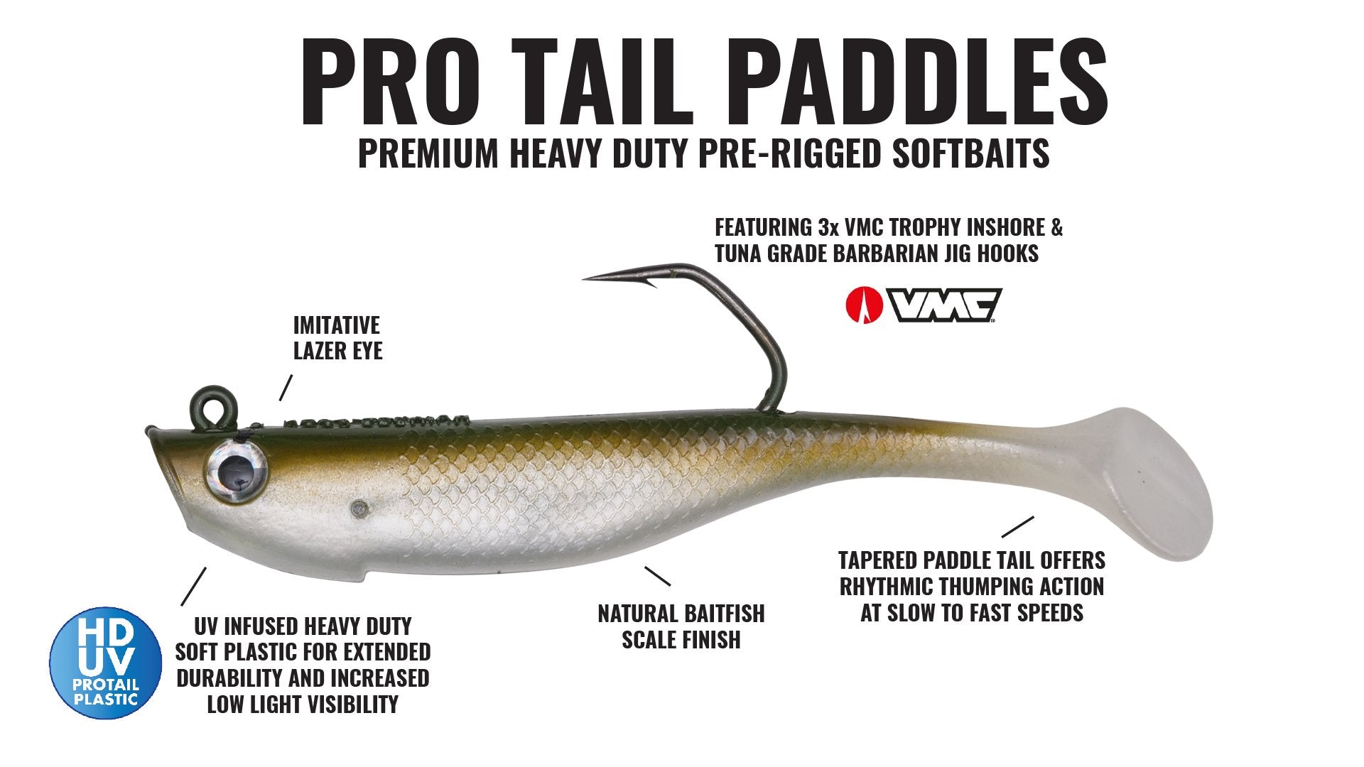 Protails – Tagged Style_Pro Tail Paddle – Hogy Lure Company Online Shop