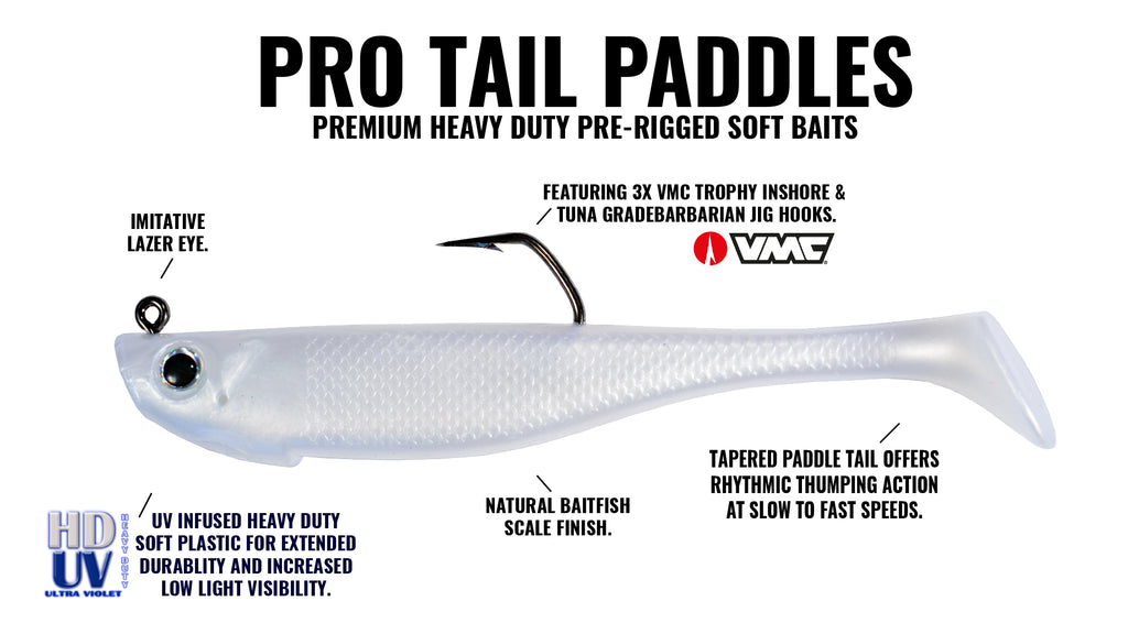 Protail Paddles – Tagged Style_Pro Tail Paddle – Hogy Lure