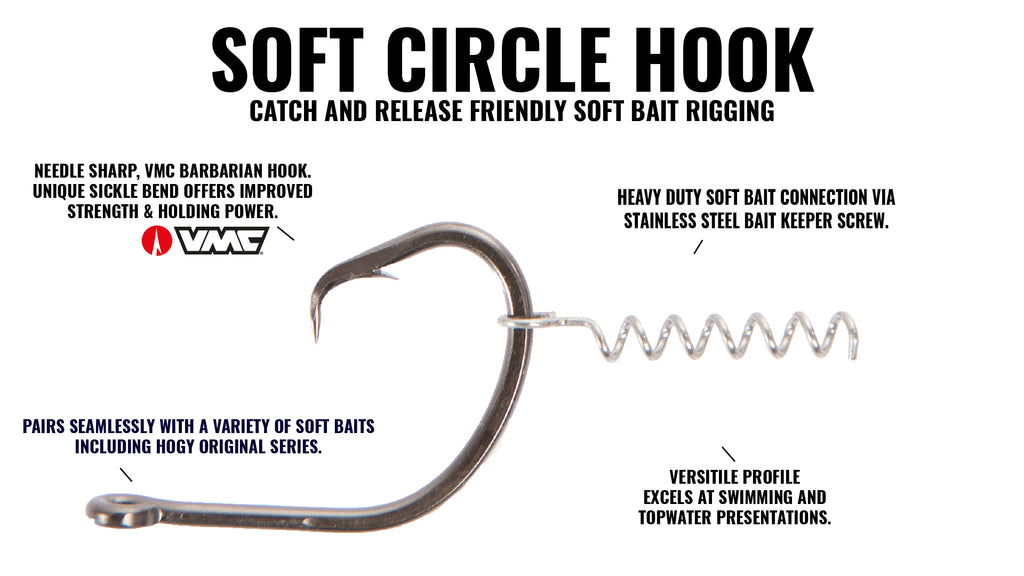 Soft Circle Hooks – Hogy Lure Company Online Shop