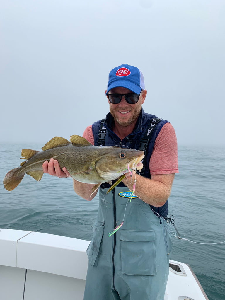 Hogy Lure Company Winter Cod Fishing Techniques and Head Boats