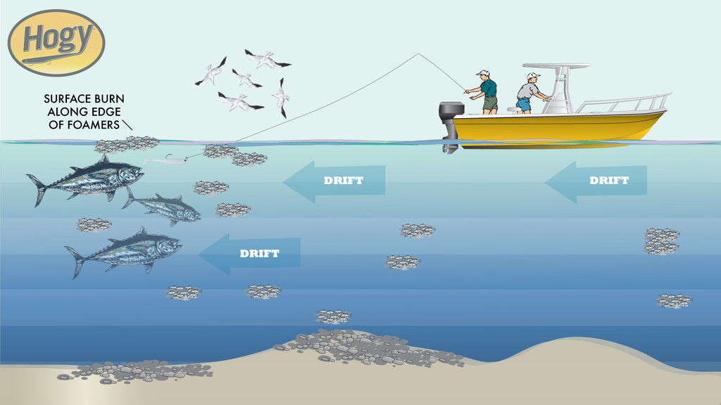 Swimbait Surface Tuna Casting Diagram