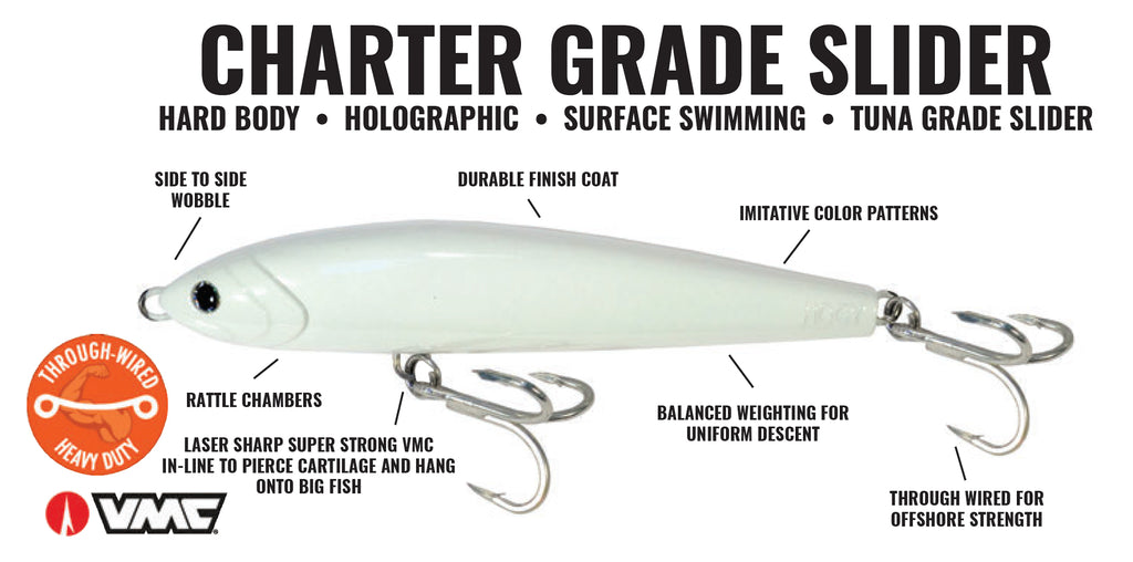 Charter Grade Slider – Tagged Weight_4oz – Hogy Lure Company Online Shop