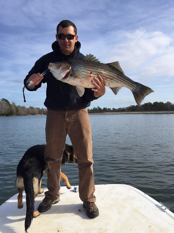 Tubing a great way to catch stripers