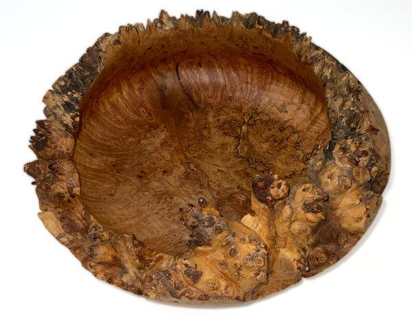 Beautiful Burl Bowl by Pete at Big Monk Lumber of Erlanger, Ohio