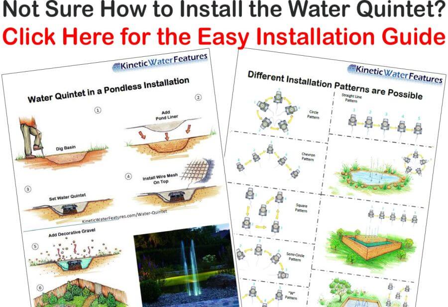 Oase Water Quintet Easy Installation Guide