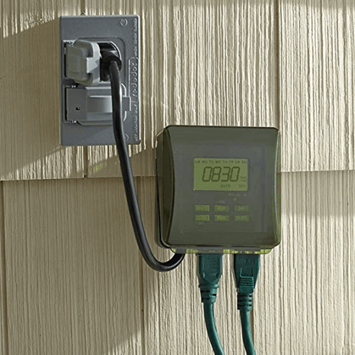 Dual Outlet Heavy Duty 7-Day Digital Timer