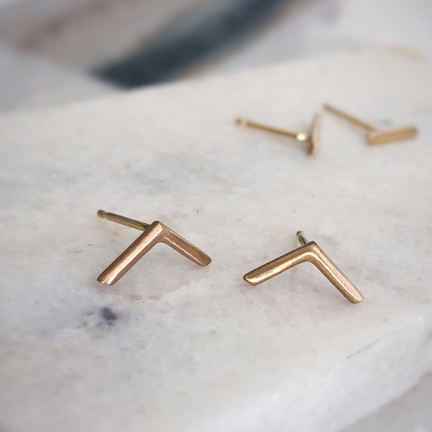 Pyramid Studs – Jenni Stuart Fine Jewelry