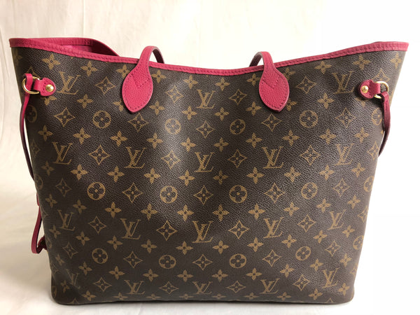 LOUIS VUITTON IKAT NEVERFULL GM MONOGRAM INDIAN ROSE - FREE SHIPPING!