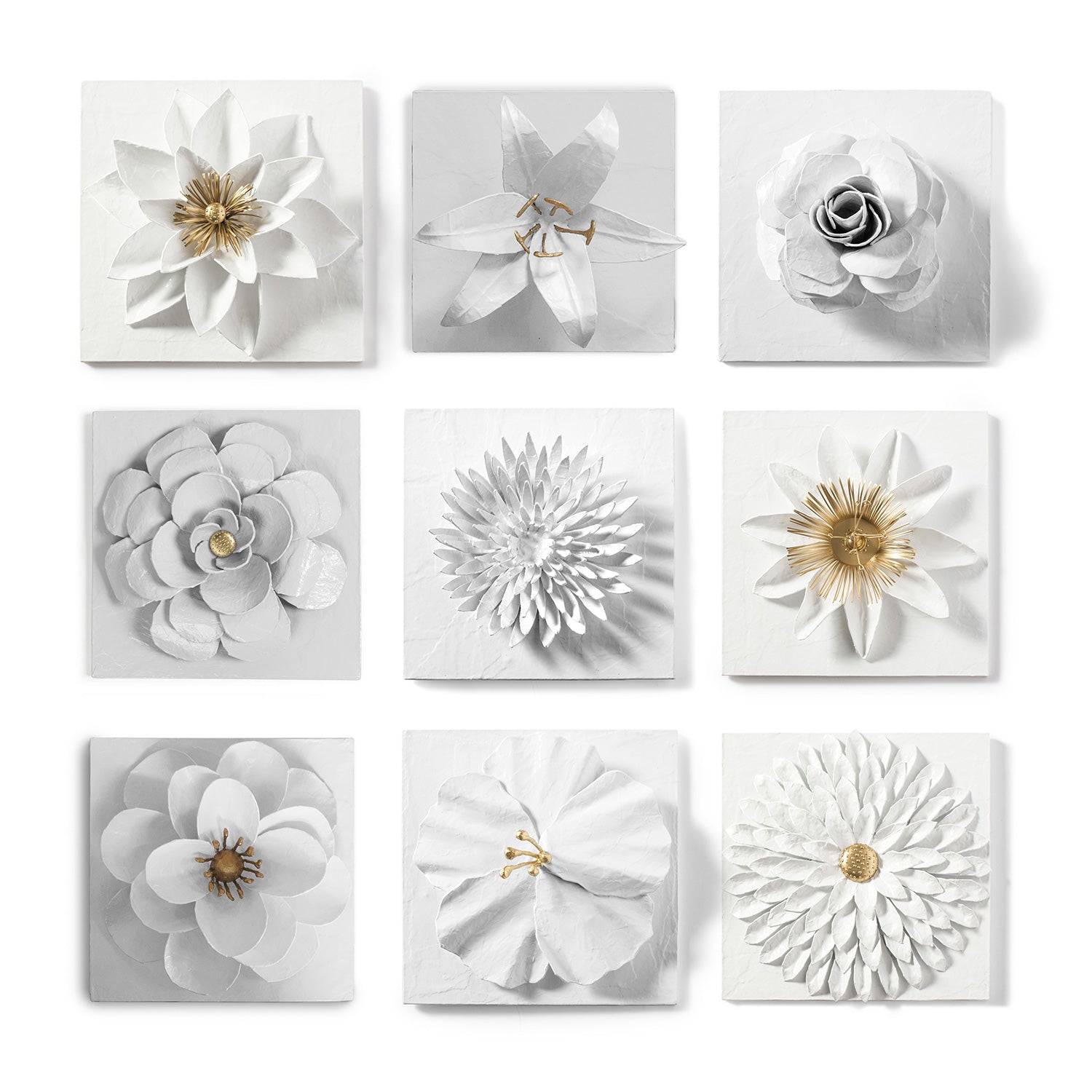 Flower Wall Tile Set Stray Dog Designs