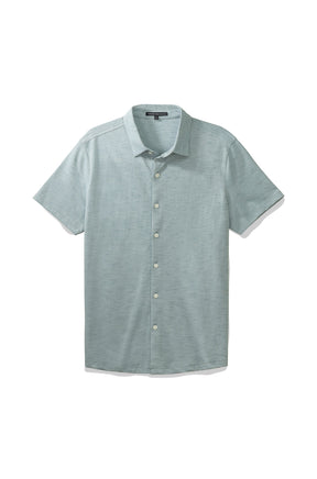 Chemise manches courtes en Knit pour homme par Robert Barakett | Whitner RB21083 SOFTEA | Boutique Vvög, vêtements mode pour hommes
