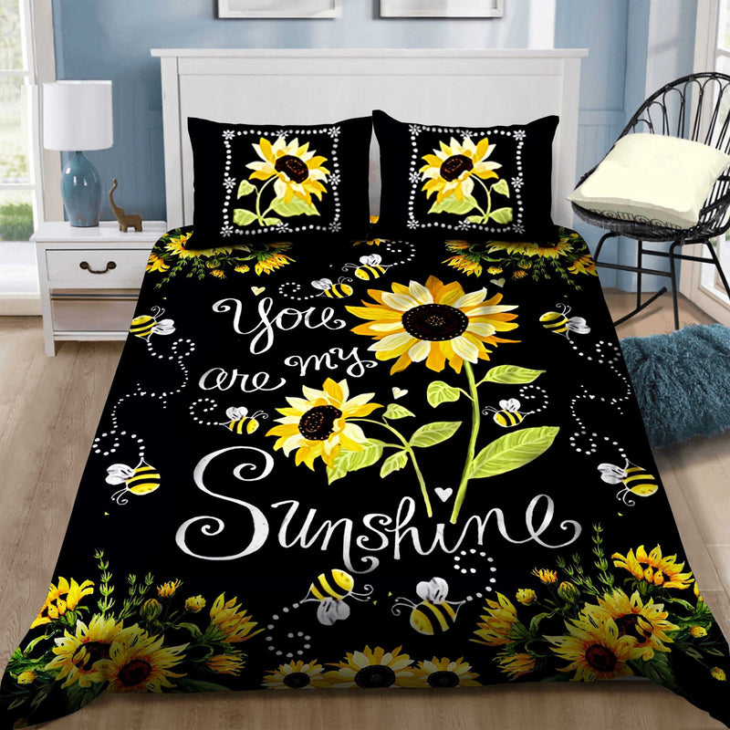 sunflower crib set