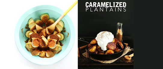 Coconut Nectar Sugar Caramelized Plantains