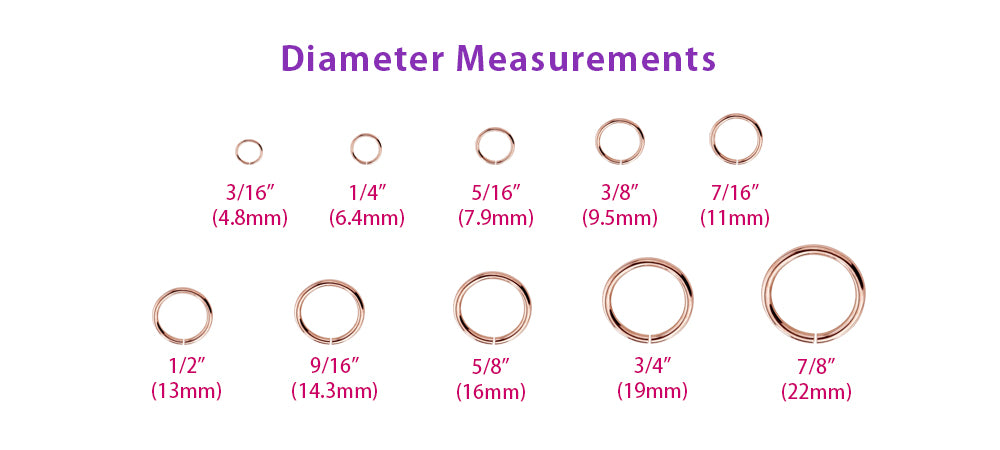 Measuring Body Jewelry  A How-to Guide – Starfire Body Jewelry Company