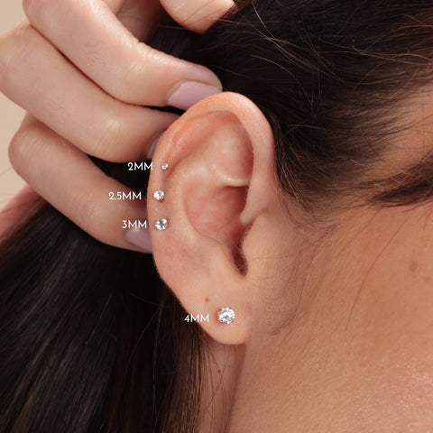 Cartilage Earrings - Studs, Hoops, Captives Earrings