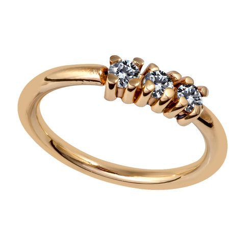 Seam Ring Hoop 14K Gold or Platinum – FreshTrends