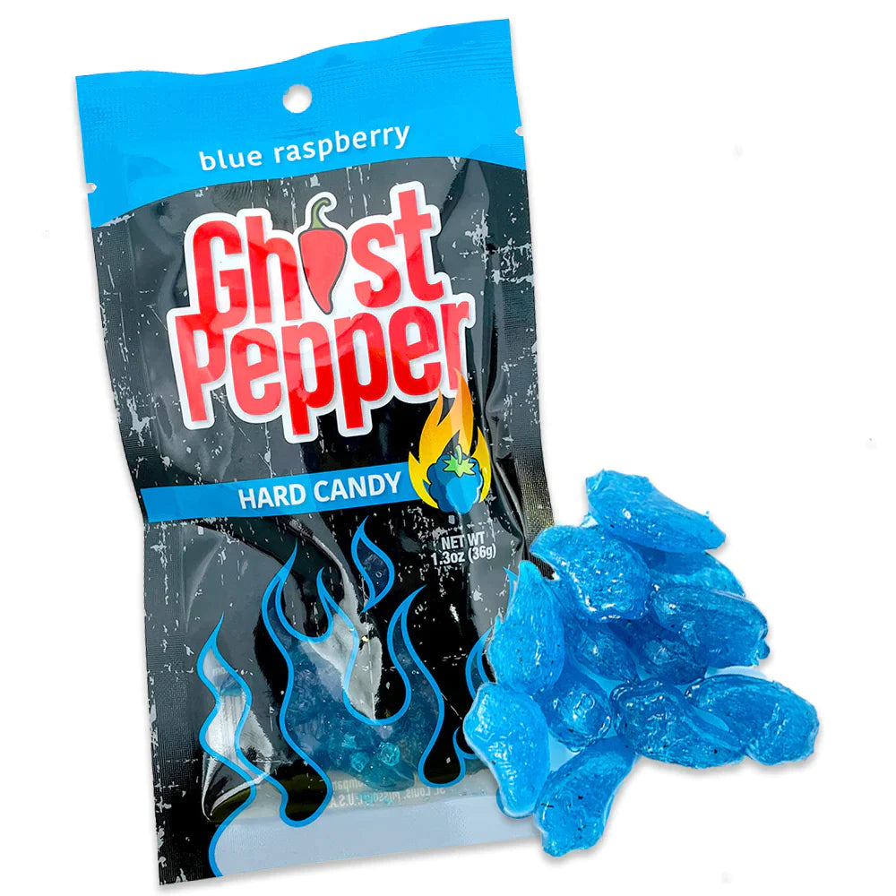 Ghost Pepper Blue Raspberry Hard Candy 36 g – Redfern Convenience Store