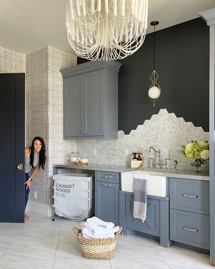 Tile Wall Bathroom Backsplash - Remington Avenue