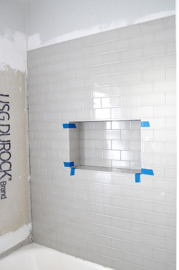 PART 2. How to install built-in shower niche, nook, recessed shelf