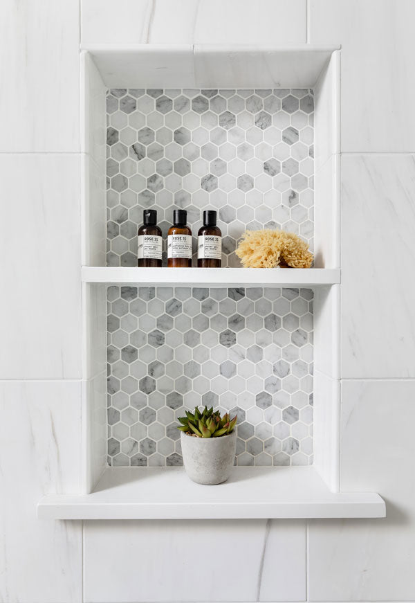 22 Shower Niche Ideas for Storing Your Stuff in Style