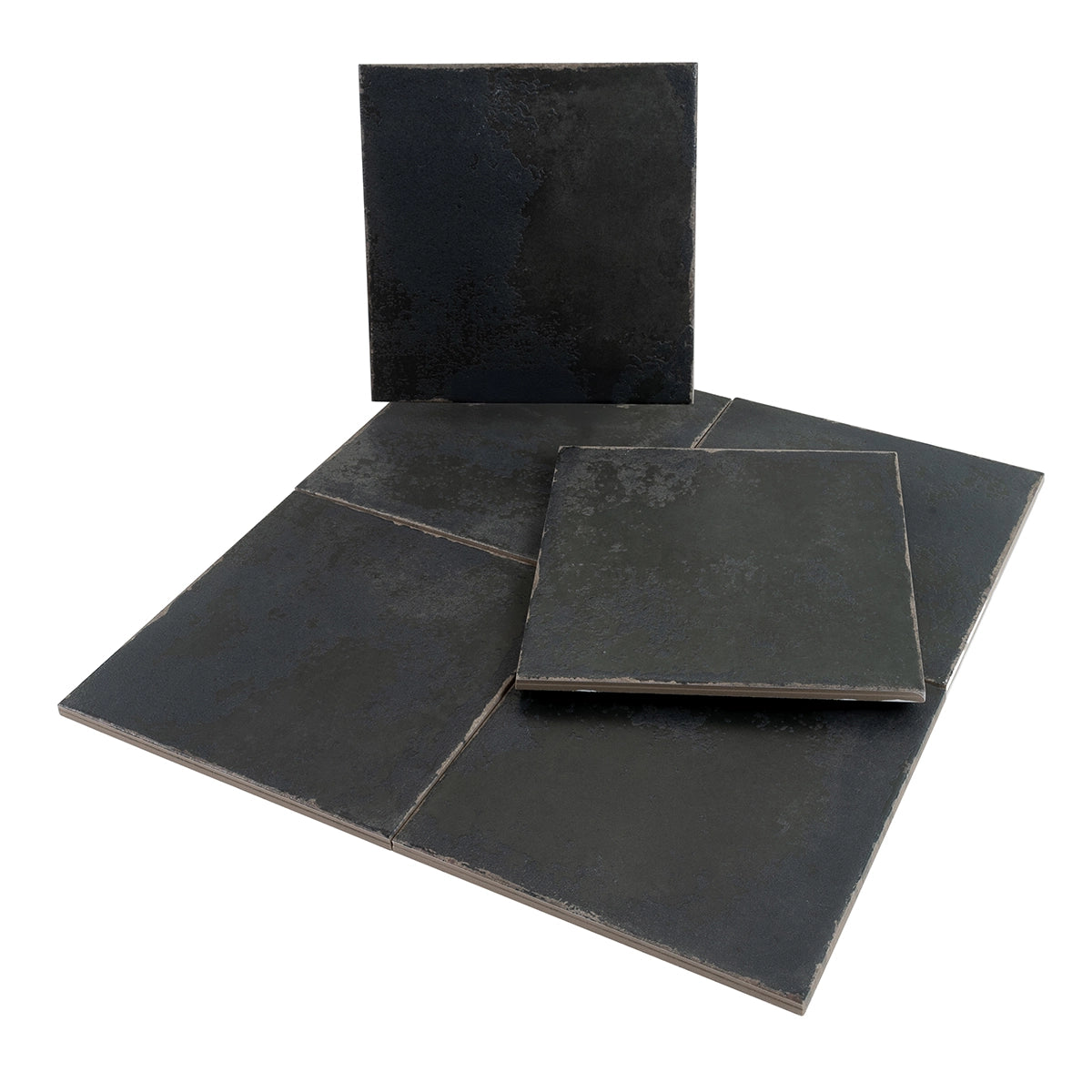 Ursa Black Square 7.87x7.87 Porcelain Tile - Image 12