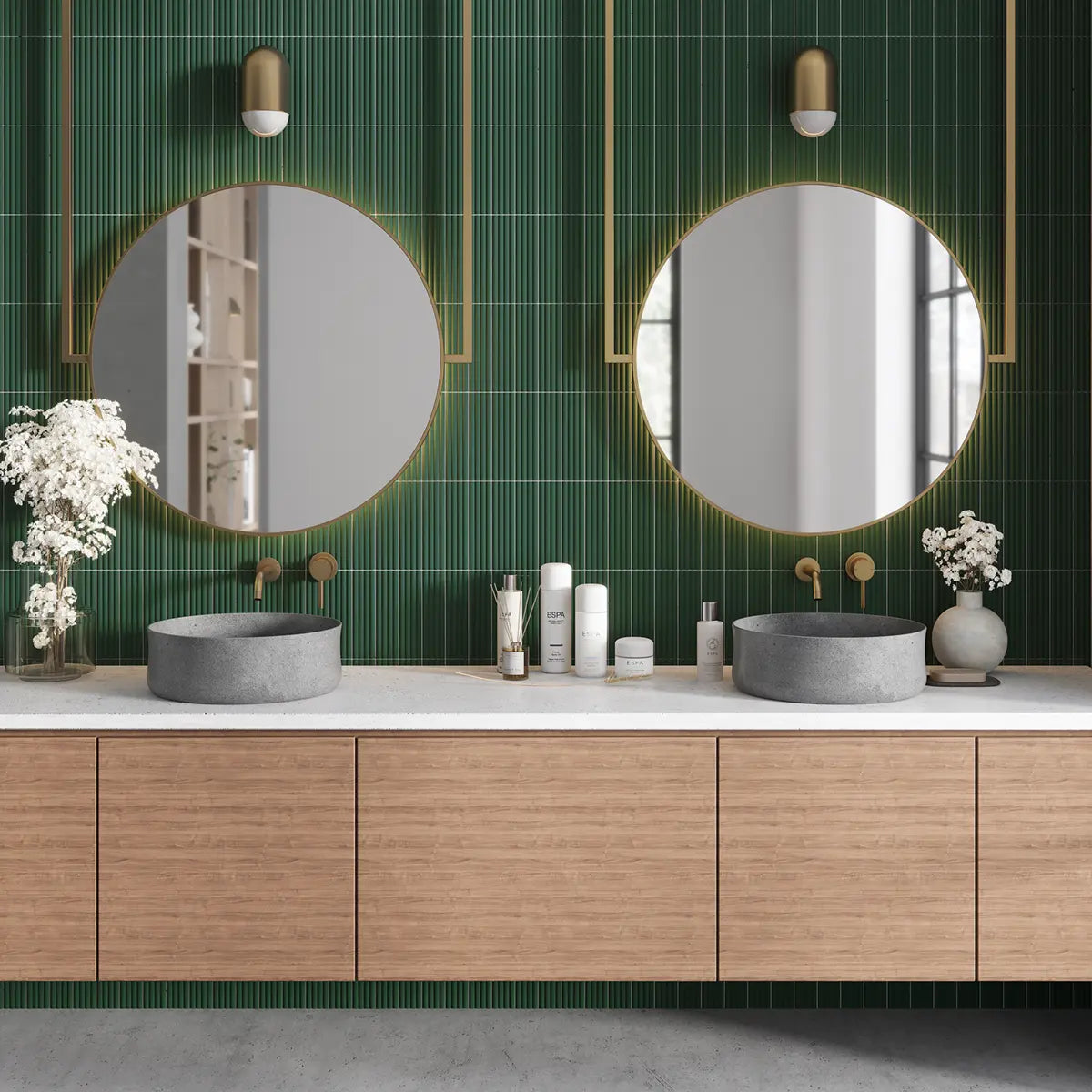 GrooveDecoMatteLaurelBathroom