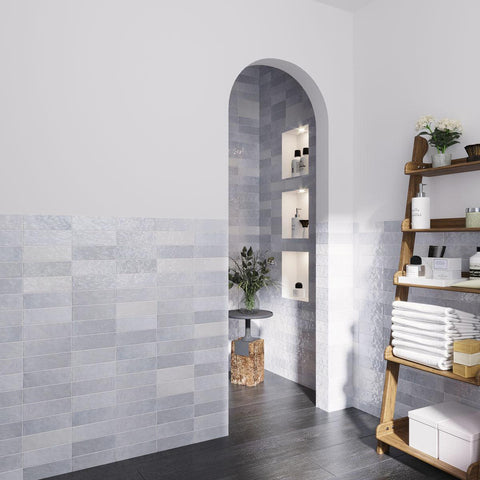 La Riviera Lavanda Ceramic Subway Tile