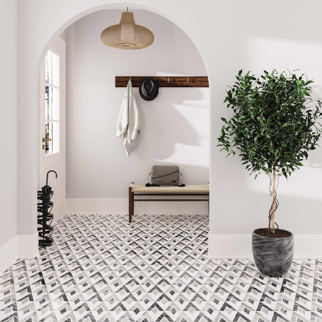 Floor Tile Design For Entryways and Halls