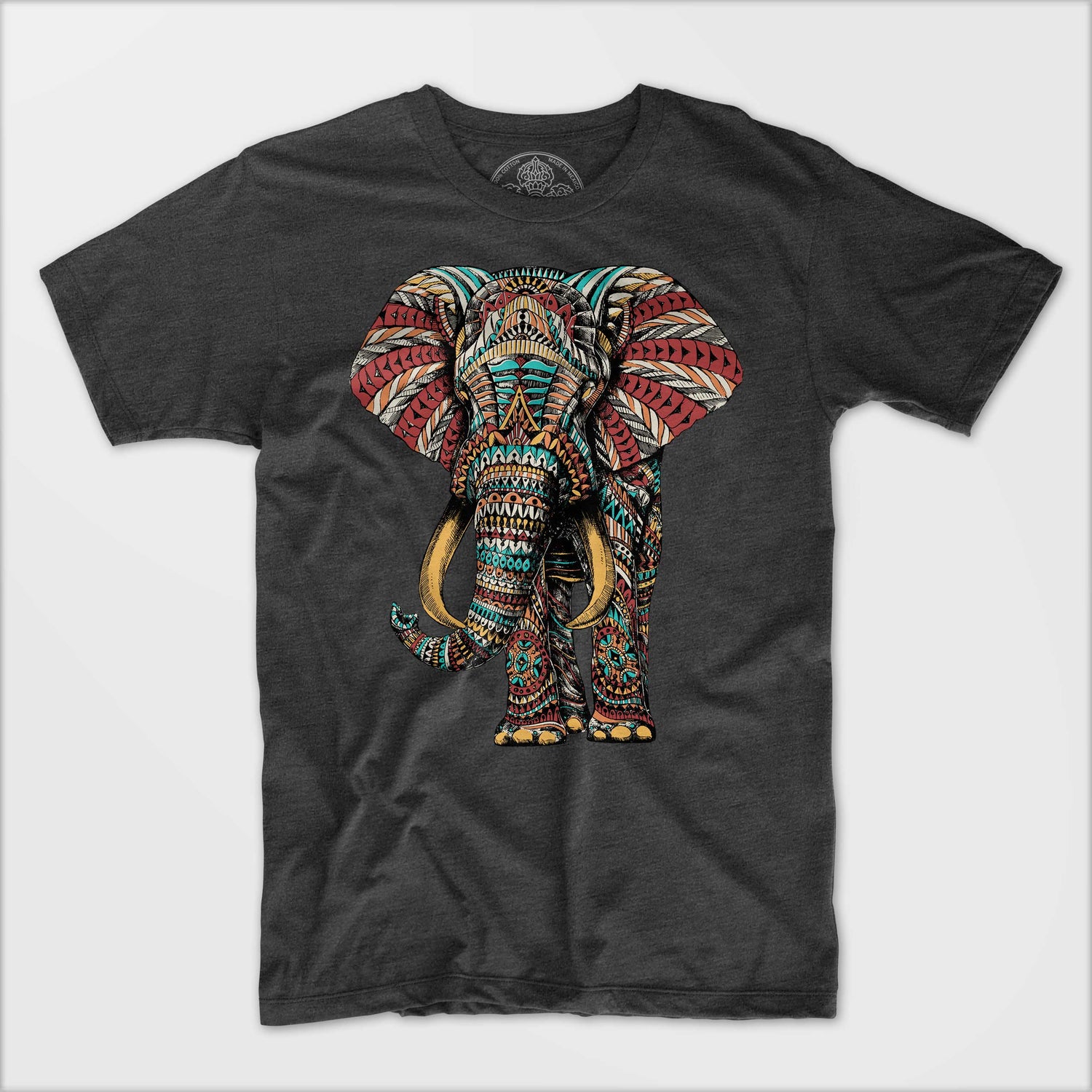 BIOWORKZ Ornate Elephant Tee Shirt