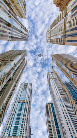 Sky View of Dubai City Center