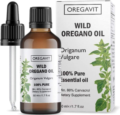 100% Pure Wild Greek Oregano Oil