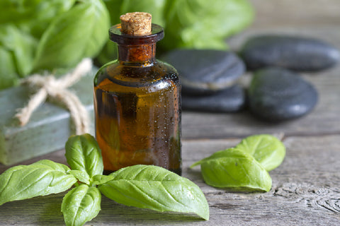 Basil Leaves and Saffron Oil Face Mask For Treating Acne