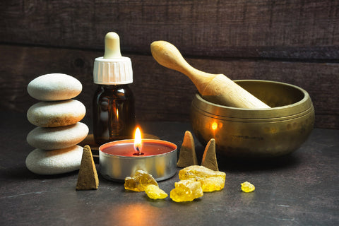 Frankincense & Myrrh Scented Candles For Meditation
