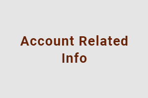 Account Related Information