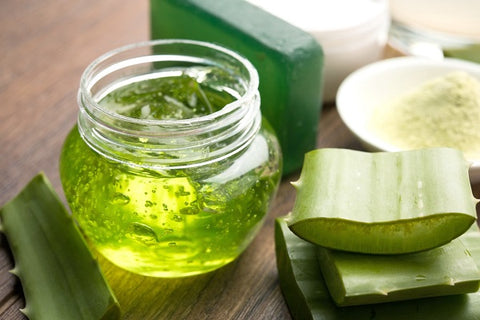 Homemade Aloe Vera Face Scrub