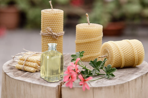 The Easiest Beeswax Candle Recipe  Homemade Gift Ideas - Our Oily House