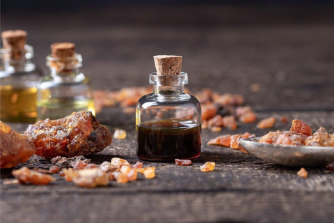 Kazima Frankincense and Myrrh Oil, Essential Oil, Hair Growth, Combo 15ml  Each